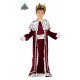 Costume re magi magio rosso bambino vestito 