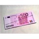 Banconote 500 euro fac-simile100 pezzi 