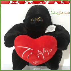 San Valentino peluche regalo scipanzè Love Ti amo