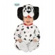 Costume dalmata neonato bebè vestito maculato 