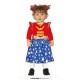 Costume super eroina neonata bambina