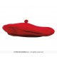 Cappello da basco rosso pittore francese gondoliere mimo