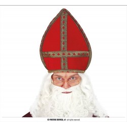 Cappello da vescovo Papa San Nicolò religioso prete