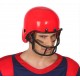 Casco rugby football americano cappello lanciatore rigido in plastica