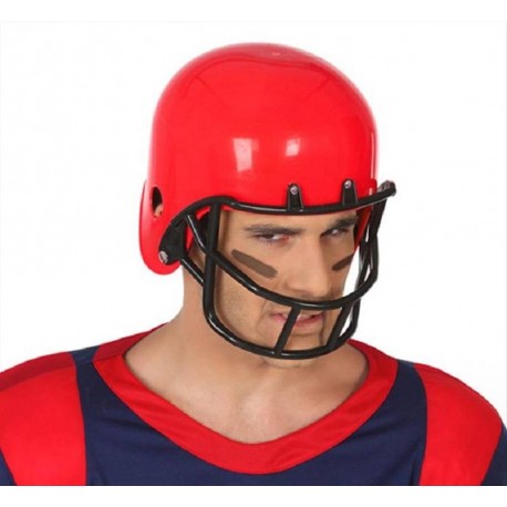 Casco rugby football americano cappello lanciatore rigido in plastica