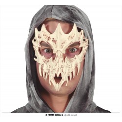 Maschera animale horror  teschio carcassa ossa in plastica