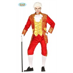 COSTUME MARCHESE ROSSO  CARNEVALE