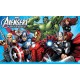 Cialda in ostia per torta personalizzabile Avengers