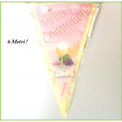 Festone scritta Prima Comunione striscione 6 metri