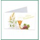 Bigliettini bomboniere Comunione carta con scritta 