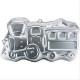 Teglia stampo torta trenino Wilton