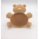 Pirottini muffin in silicone forma di orsetto 12 pezzi