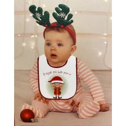 Bavaglino natalizio  il regalo piu bello primo natale 