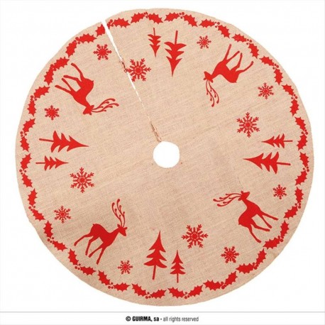 Tappeto copertura albero di natale sotto albero diam 85