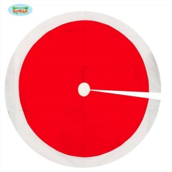 Sottoalbero di natale tappetto rosso cm 120 copertura