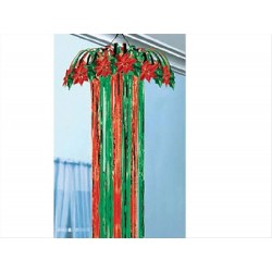 DECORAZIONE NATALIZIA COLONNA STELLA DI NATALE