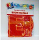 FESTONE BUON NATALE ROSSO 6 METRI