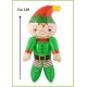 Elfo gonfiabile aiutante di babbo natale cm 120