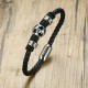 Bracciale uomo con pallone in cordoncino