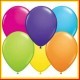 Palloncini 100 pz colori assortiti 12" diam cm 30