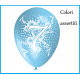 Palloncini numero 7 anni in latice colori assortiti 12" 