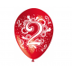 Palloncini compleanno numero 2 assortiti