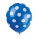 Palloncini pois blu compleanno batttesimo festa