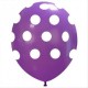 Palloncini pois viola per festa compleanno 