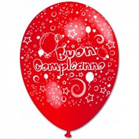Palloncini stampati buon compleanno  12"