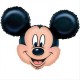 Palloncino Topolino Mickey con numero + scritta happy birthday  
