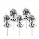CANDELINE JUVE ZEBROTTA  5 PEZZI