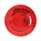 Piatti in carta rosso lucido diam cm 20 
