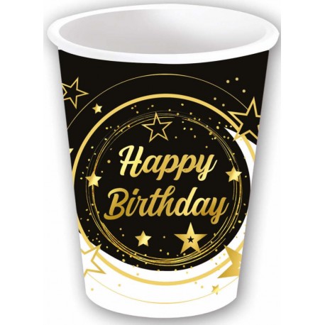 Piatti compleanno in carta coordinato tavola Happy birthday 
