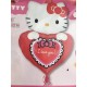 Palloncino Hello Kitty con cuore in mylar cm 74 
