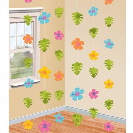 Decorazioni da appendere con fiori Hawaii