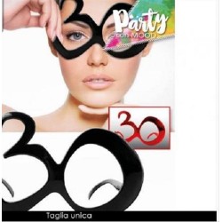 Occhiali 30 anni per compleanno gadget scherzo 
