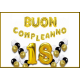 Palloncini 18 anni buon 18 esimo compleanno