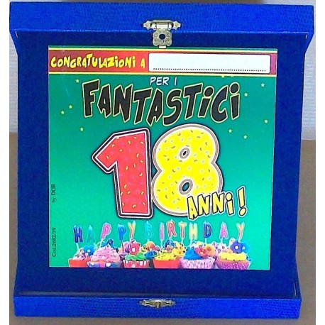 Targa Premio 18 anni anni compleanno