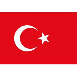 Bandiera Turchia Turca cm 150 x90  in tessuto