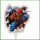 Spiderman candelina per torta candela festa compleanno