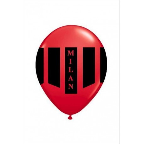 Palloncini Tifoso Rossonero Milan 12"
