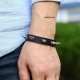 Bracciale con borchie braccialetto in pelle dark punk