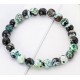 Bracciale da uomo pietre naturale turchese africano