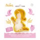 Tagliapasta Prima comunione calice cake topper bambina