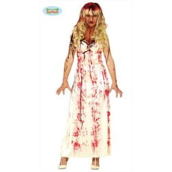Costume donna insanguinato horror sposa
