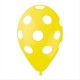 Palloncini a Pois giallo 25 pz compleanno festa a tema