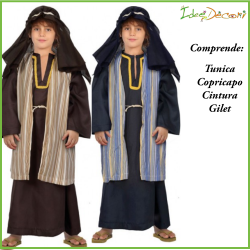 Costume da San Giuseppe bambino pastore