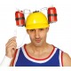Casco porta lattine cappello adulto carnevale