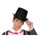 Cappello cilindro alto nero