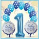 Palloncini 1 primo compleanno Celeste